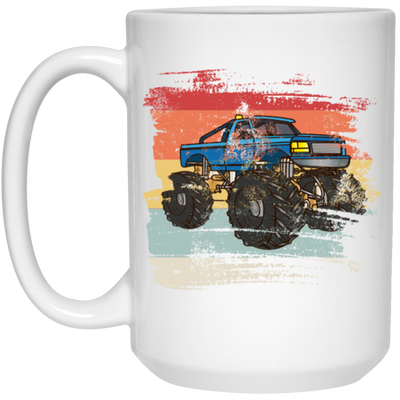 Retro Monster Truck TShirt, Gift For Monster Truck Driver