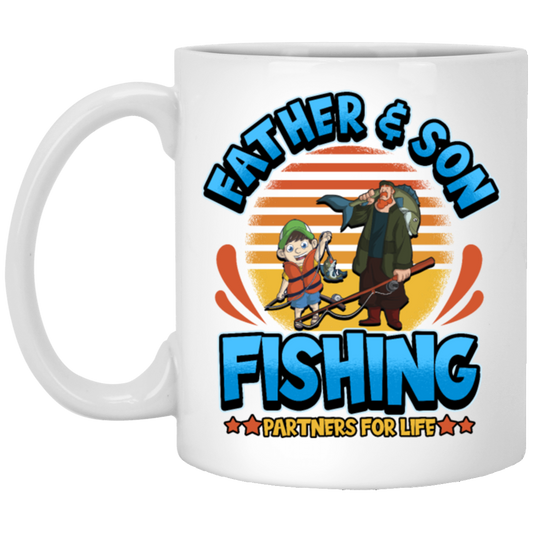 Father And Son Partner for Lifer Saying Father_s Day Gift