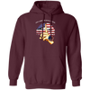 She Is A Good Girl Loves Her Mama American Lips Pullover Hoodie