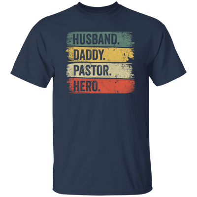 Retro Husband Gift Husband Daddy Pastor Hero