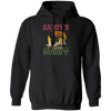 Dad Gift, Daddy Love Fishing, Daddy's Fishing Buddy, Love To Fish Pullover Hoodie