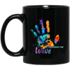 It's All About Wave Jeep Hand Wave Black Mug