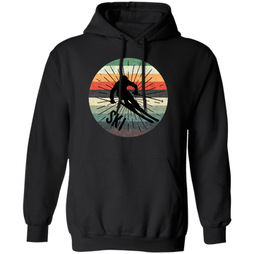 Ski Retro Skiing Mountain Winter Gift