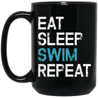 Eat Sleep Swim Repeat Swimmer, Water Sports Fitness