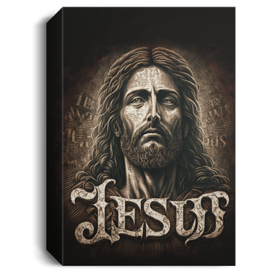 Jesus Christ, We Love Jesus, Jesus Painting, Jesus Portrait, Jesus Picture, Christian Art Canvas