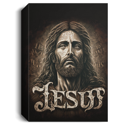 Jesus Christ, We Love Jesus, Jesus Painting, Jesus Portrait, Jesus Picture, Christian Art Canvas