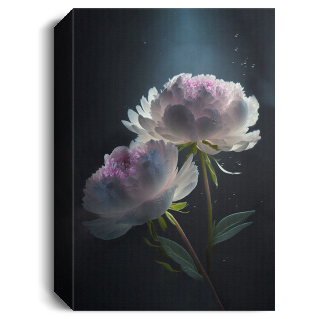 Beautiful And Delicate Peony Flowers, Peony Florals Canvas
