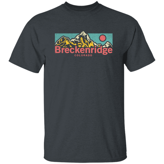 Retro Breckenridge Colorado Outdoors Adventure Mountain