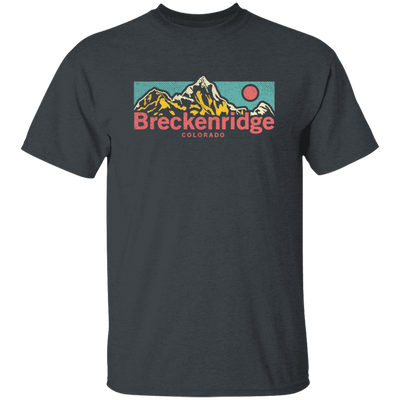 Retro Breckenridge Colorado Outdoors Adventure Mountain