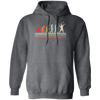 Retro Tennis, Funny Tennis Retro Style Pullover Hoodie