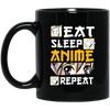 Eat Sleep Anime Repeat Anime Girl Otaku Gift Anime