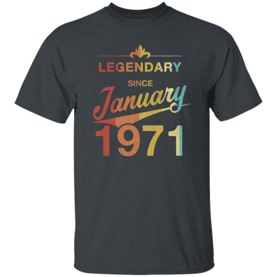 Retro Legendary Since January 1971, 50th Birthday Gift