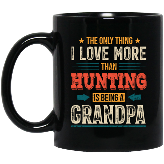 Hunting Being A Grandpa, Retro Grandpa Gift