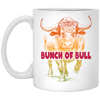 Bunch Of Bull, Retro Bull, Colorful Bull Cow Gift