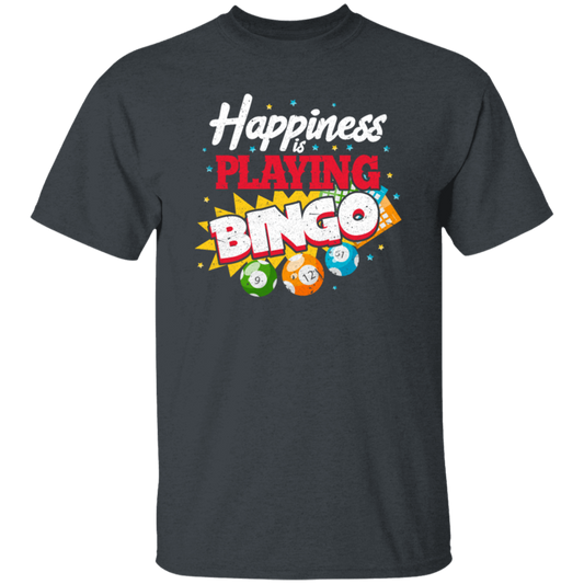 Playing Bingo, Happiness Is Playing Bingo, Love Bingo Game, Best Bingo Ever Unisex T-Shirt