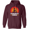 Namastay Sober, Retro Sobriety, Love To Do Yoga, Retro Yoga, Best Yoga Ever Pullover Hoodie