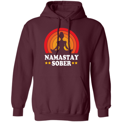 Namastay Sober, Retro Sobriety, Love To Do Yoga, Retro Yoga, Best Yoga Ever Pullover Hoodie