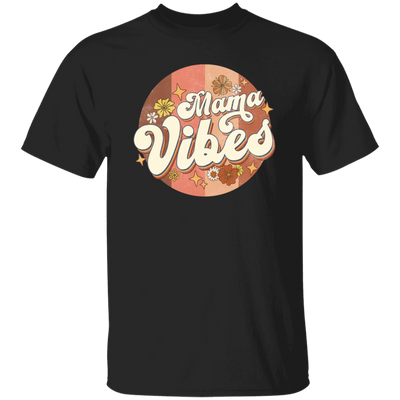 Love Mama Gift, Retro Gift For Mama, Cute Flower Vintage, Mama Vibe, Retro Vibes Unisex T-Shirt