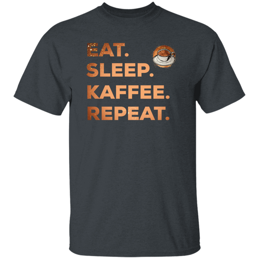 Saying Eat Sleep Coffee Repeat, Caffeine, Great Coffee Cappuccino Gift