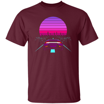 Auto 80s Gift Design Titled Retro Wave Sport Unisex T-Shirt