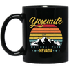 National Park, Yosemite National Park, Nevada Lover, Love Nevada And There Park Black Mug