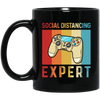 Retro Social Distancing Expert Funny Video Game