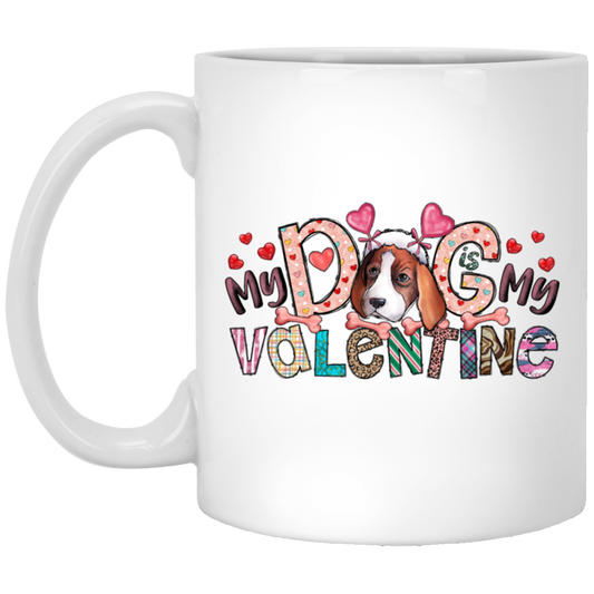 My Valentine Gift My Dog Heart Love Dog