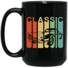 Muscle Car Vintage Car Gift Classic Car American Car Lover Black Mug