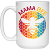 Retro Mama Bee, Bee Lover, Vintage Colorful Bumblebee Gift