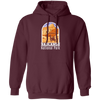 National Park Gift, Badlands Park Gift, Retro Badlands, Love National Parks Pullover Hoodie