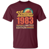 Hawaii 1983 Gift, Vintage 1983 Limited Gift, Retro 1983 Png, Tropical