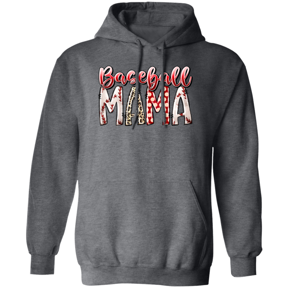 Best Mama, Baseball Mama, Love Baseball Gift, Gift For Mama, Mother's Day Gift, Sport Mom Pullover Hoodie