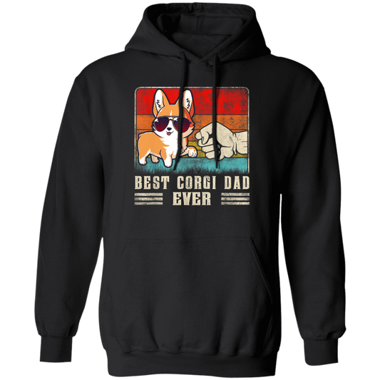 Best Corgi Dad Ever Retro, Dad Gift