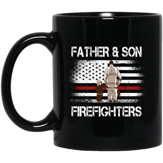 Father Son Firefighters, Firefighter Gift Idea