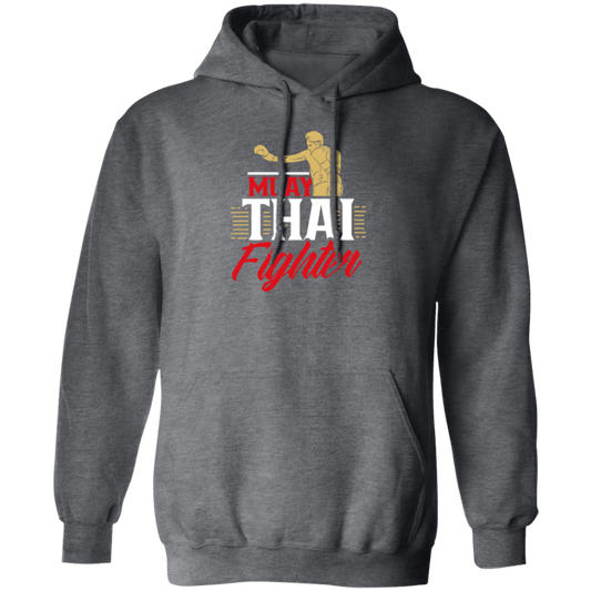 I Love Muay Thai, Fighter Lover Gift, Hobby martial Arts, Boxing Gift Pullover Hoodie