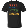 Reel Cool Papa, Dad Gift, Vintage Movie Lover Gift Unisex T-Shirt