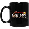 Love Sport, Ball Sport, Raising Ballers Gift, Love Baller Gift, Best Baller, Baller Lover Black Mug