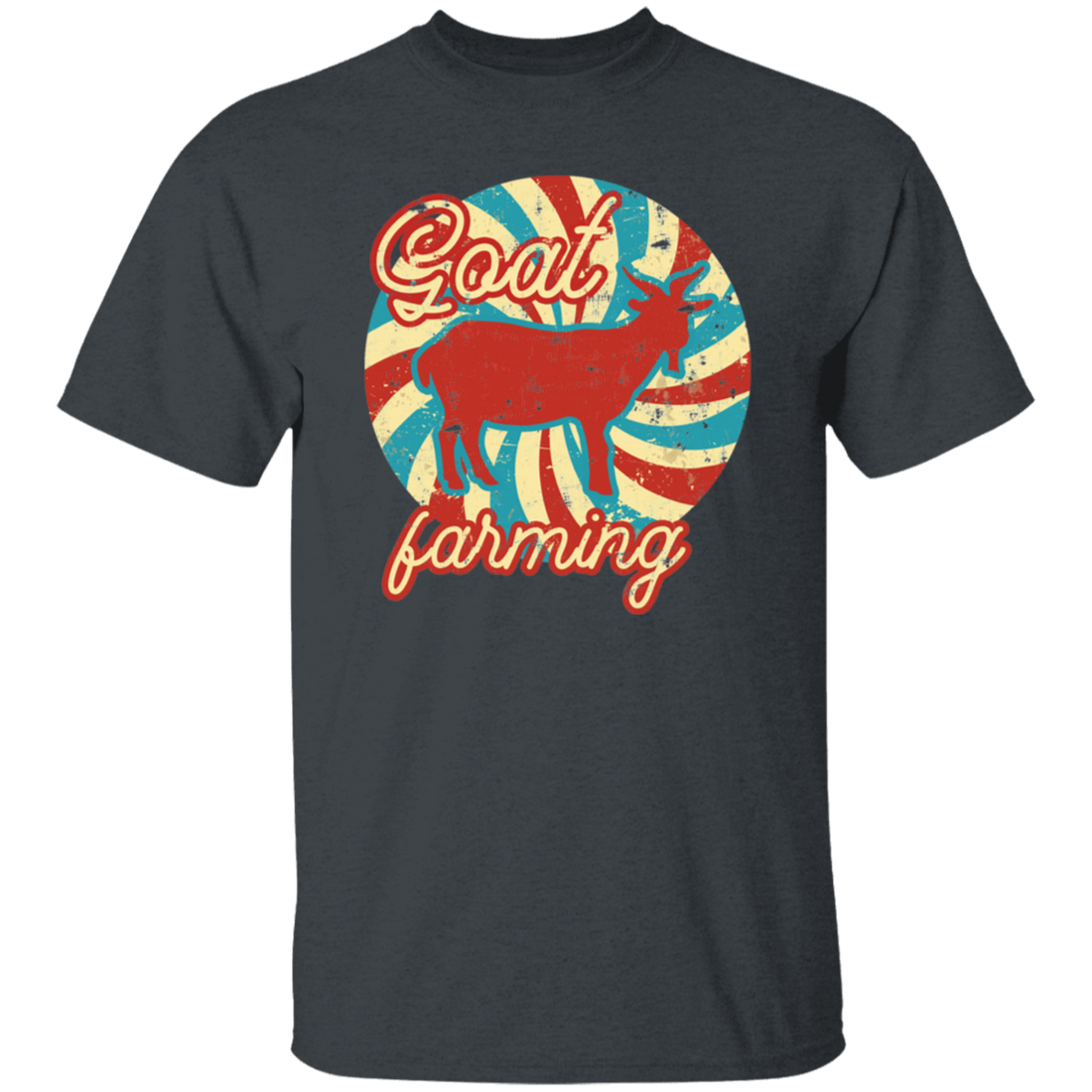 Goat Lover, Goat Farming, Goat Farm, Love Retro Goat, Farmer Gift, Goat Lover Gift Unisex T-Shirt