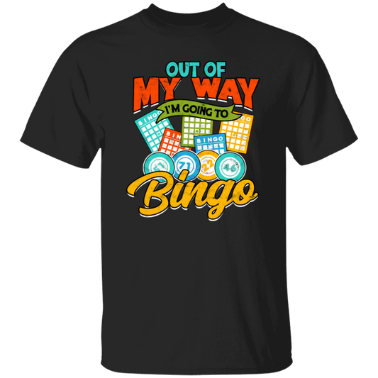 Out Of My Way I Am Going To Bingo, Retro Bingo Gift