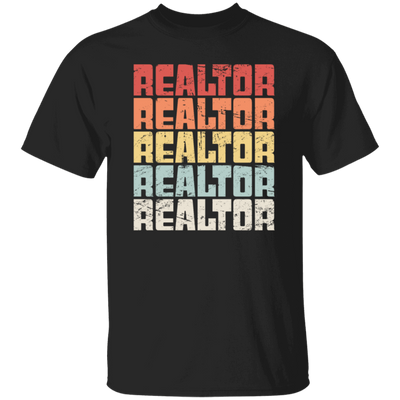 Retro 70s Realtor, Realtor Gift, Love Realtor, Best Realtor Unisex T-Shirt