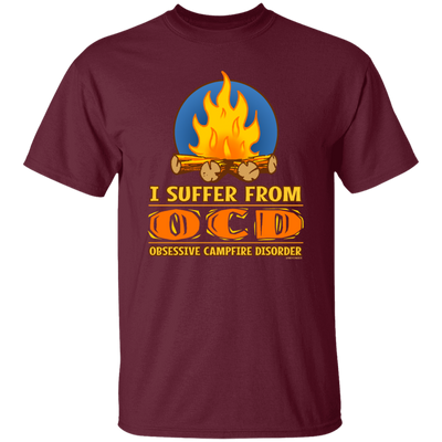 I Suffer From OCD Obsesive Campfire Disorder Funny Gift Unisex T-Shirt