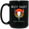 Death Valley National Park Retro Cattle Skull Grap