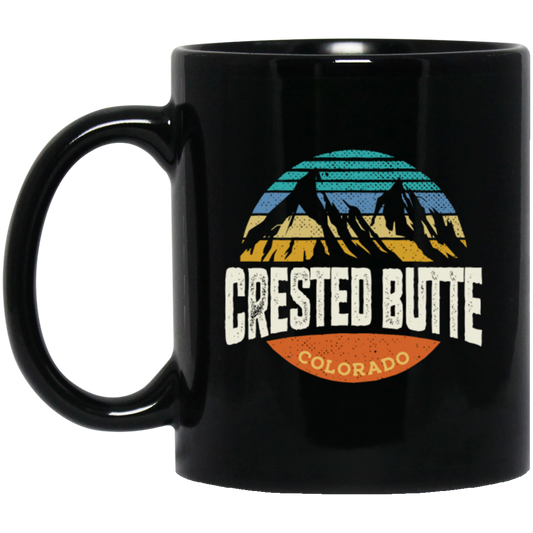 Crested Butte Colorado Outdoors Mountain Retro