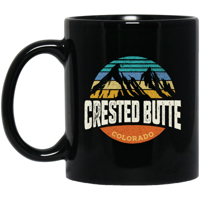 Crested Butte Colorado Outdoors Mountain Retro