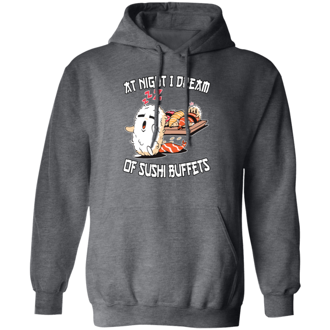 At Night I Dream Of Sushi Buffet Kawaii Food Lover
