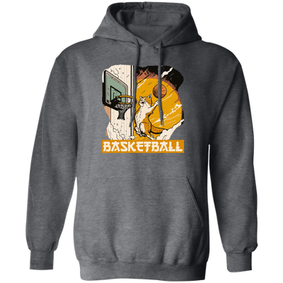 Basketball Cat Lover Cartoon Cat Love Sport