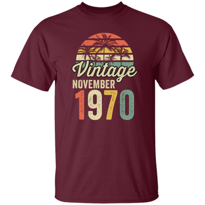 Vintage Since November 1970, 50th Anniversary, Retro 50th Birthday Gift