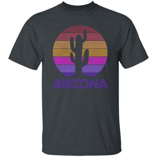 Arizona Vintage Cactus, Retro Arizona Cactus