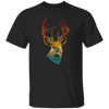 Head Deer Vinatge Head Deer Design For Animal Lover Unisex T-Shirt