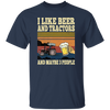 I Like Beer Tractors and Maybe 3 People Funny farmer